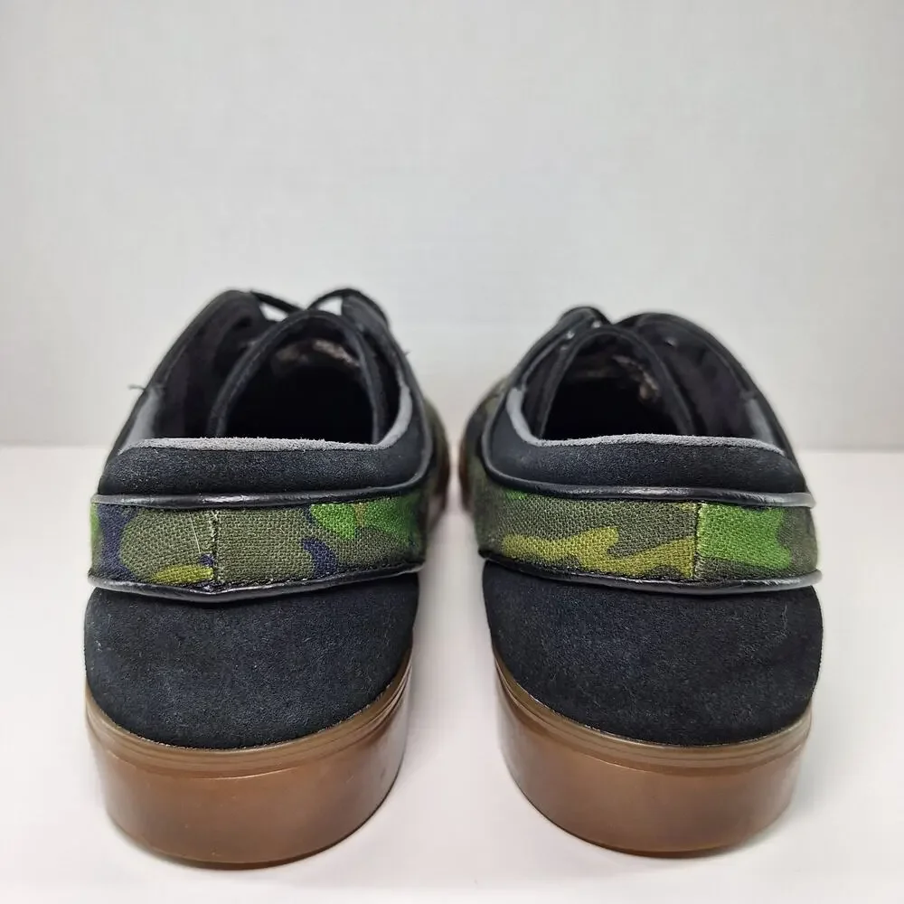 Nike Zoom Stefan Janoski ERDL Mens Size 11.5 Black Camo 633300-031 Shoes
